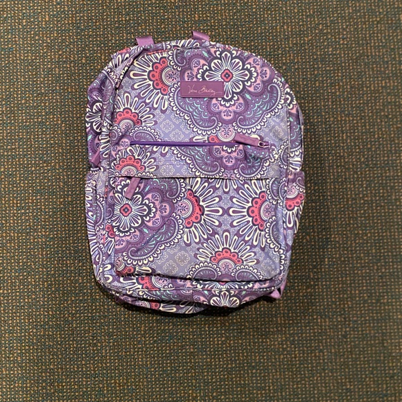 Vera Bradley Purple Flowery Backpack